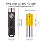 Latarka RovyVon Aurora A1 G4 Black Czarna 650 Lumenów - obrazek 6