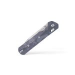 Nóż Składany KNIVESPL The First Black Stonewashed/Satin MagnaCut Blue G10 Crossbar Lock Thumb Stud - obrazek 5