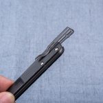 Scyzoryk z Klipsem z Funkcją Widelca Real Steel Real Barlow RB-1 8041B Drop Point Pocket Clip with Fork Satin 12C27 PC+ABS Polycarbonate - obrazek 3