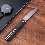 Scyzoryk z Klipsem z Funkcją Widelca Real Steel Real Barlow RB-1 8042B Clip Point Pocket Clip with Fork Satin 12C27 PC+ABS Polycarbonate - obrazek 3