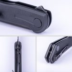 Nóż Składany Real Steel Valore 7091BB Liner Lock Flipper Blackwash Nitro-V Black G10 by Poltergeist Works - obrazek 9