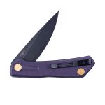 Nóż Składany Real Steel Valore 7091PB Liner Lock Flipper Blackwash Nitro-V Purple G10 by Poltergeist Works - obrazek 7