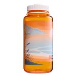 Butelka Nalgene Wide Mouth Sustain 1000 ml Clementine Landscape - Szeroki Wlew - obrazek 2