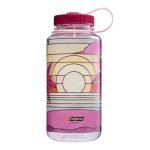 Butelka Nalgene Wide Mouth Sustain 1000 ml Clear Stained Glass Sunset - Szeroki Wlew