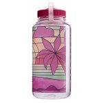 Butelka Nalgene Wide Mouth Sustain 1000 ml Clear Stained Glass Sunset - Szeroki Wlew - obrazek 2