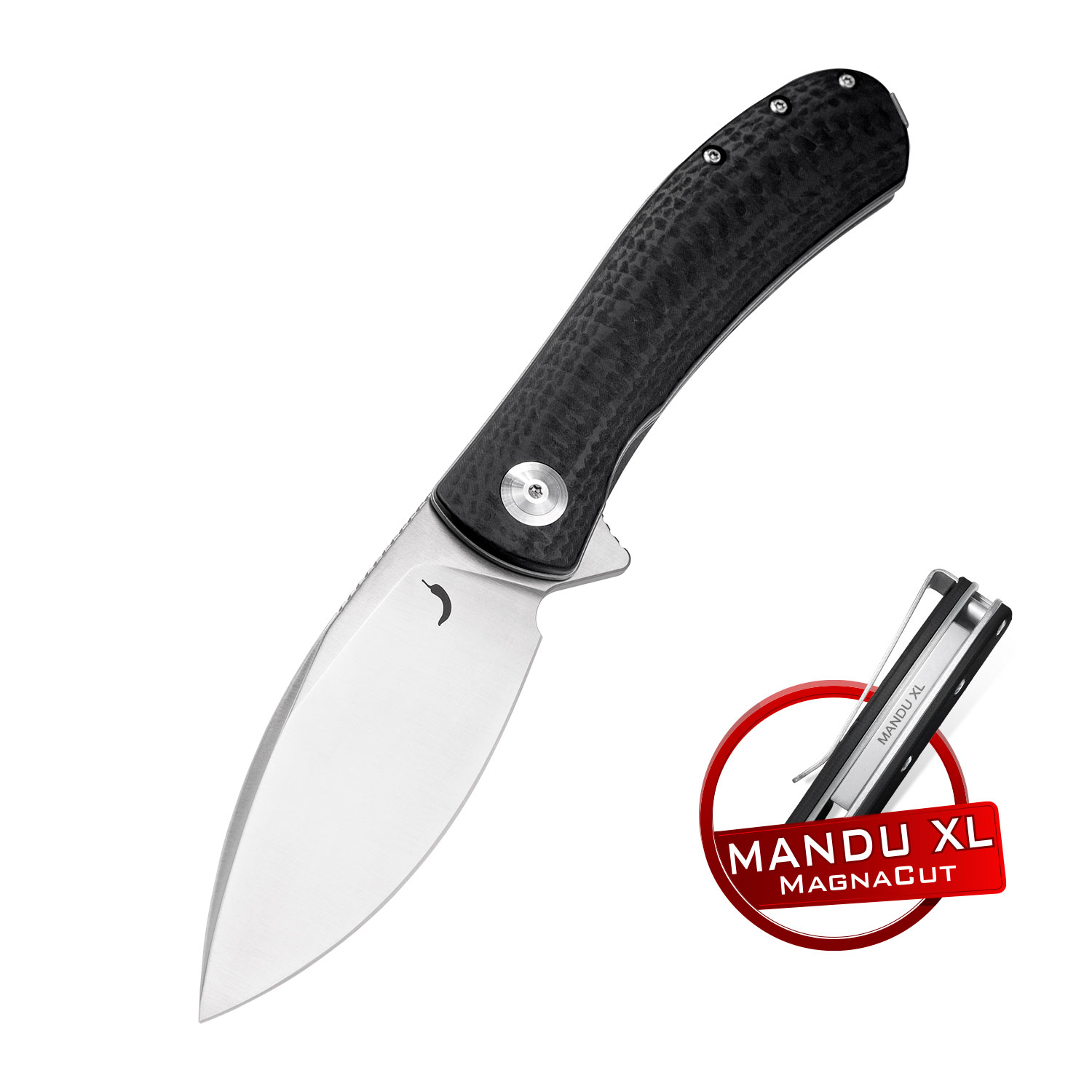 Trollsky Knives - Mandu XL MT020-XL CarbonTex N 01C | Noże | Survival, Outdoor, EDC