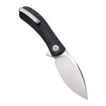 Nóż Składany Trollsky Knives Mandu XL MT020-XL Liner Lock Satin MagnaCut Black CarbonTex G10 - obrazek 3