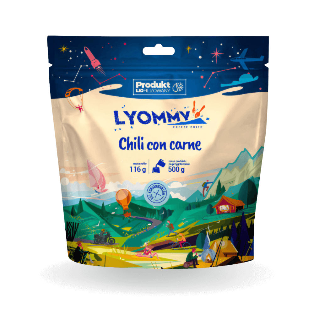 Lyommy - Chili-con-carne-t5 01 Lyommy Chili con carne 350 g Sycące danie mięsne - obrazek 1