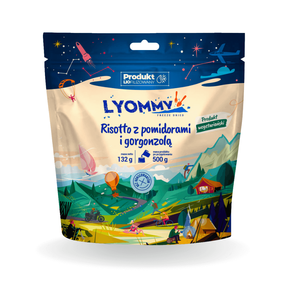 Lyommy - Risotto-z-gorgonzola-v2 01 Lyommy Risotto z pomidorami i gorgonzolą 350 g - obrazek 1