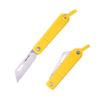 Mini Scyzoryk Brelok Real Steel Baby Barlow Colorfit 8031Y Wharncliffe Satin 12C27 Stainless Steel Yellow Keychain