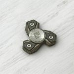 Fidget Spinner Real Steel S1410 Standard by Ostap Hel / Titanium & Carbon Fiber