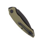 Nóż składany Kubey Knife Leaf KU333C Black Stonewashed AUS-10 Green G10 by Tiguass - obrazek 2