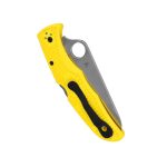 Nóż składany Spyderco Pacific Salt 2 C91SYL2 Satin H2 Yellow FRN - obrazek 2