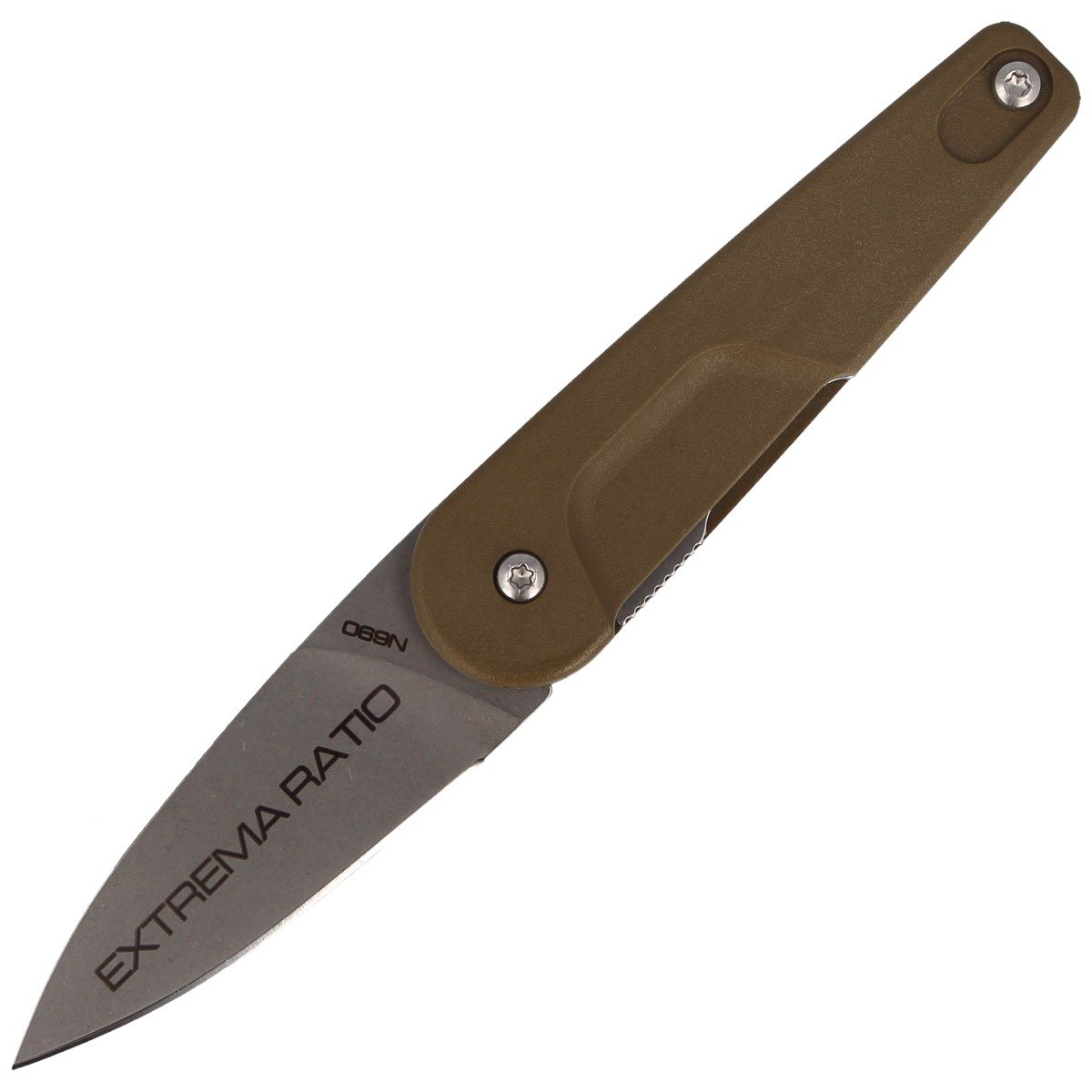 Nóż składany Extrema Ratio BDØ R HCS Technopolymer, Stonewashed N690 (04.1000.0459/HCS)