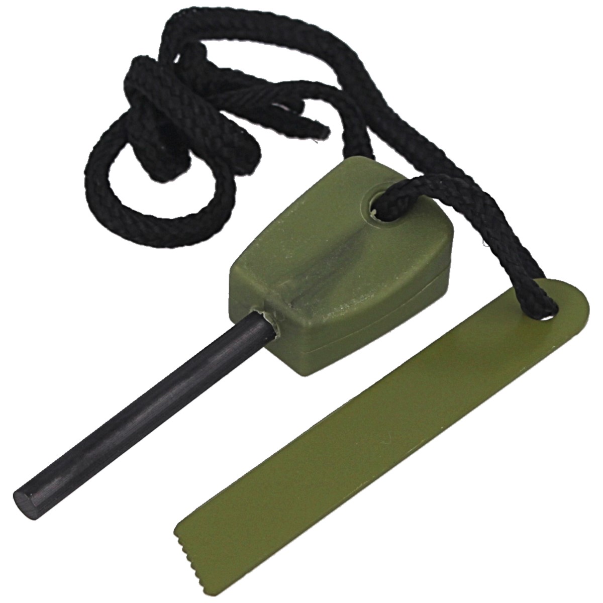 113738_2jpg Krzesiwo Barbaric Fire Starter, Green (33903) - obrazek 1