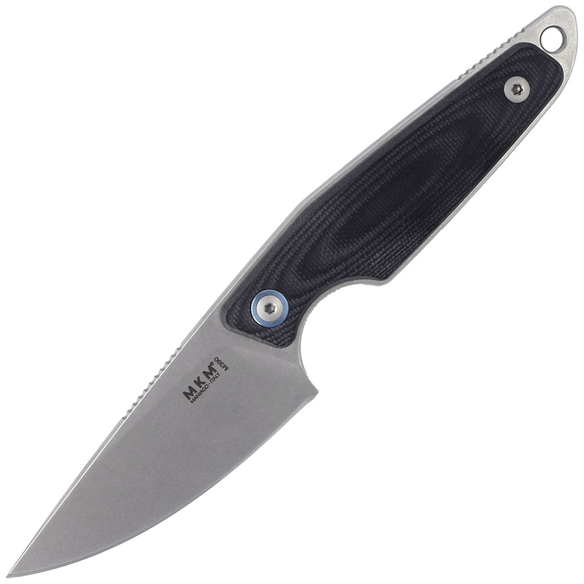 Nóż MKM Makro 1 Black G10, Stonewash M390 by Voxnæs (MKMA01-GBK)