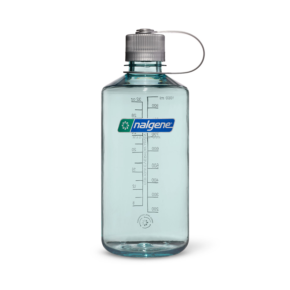 Butelka Nalgene Narrow Mouth Sustain 1000 ml Seafoam - Wąski Wlew