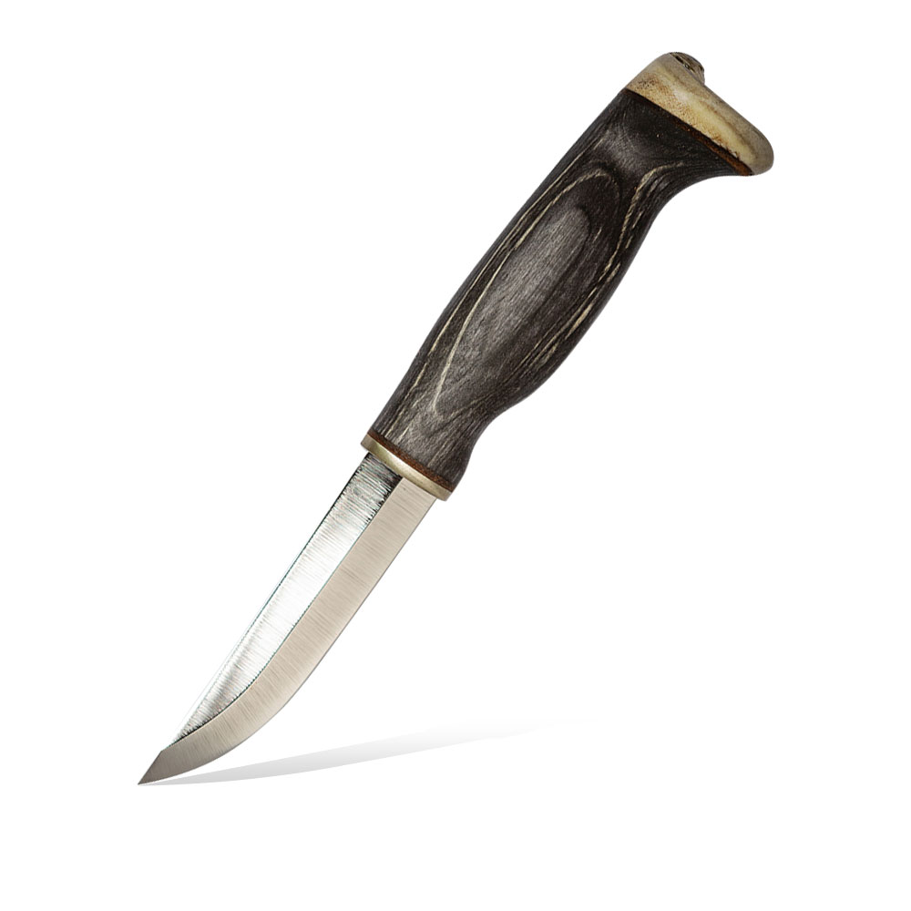 Nóż Arctic Legend Hobby Knife Stal Nierdzewna Czerniona Brzoza Karelska
