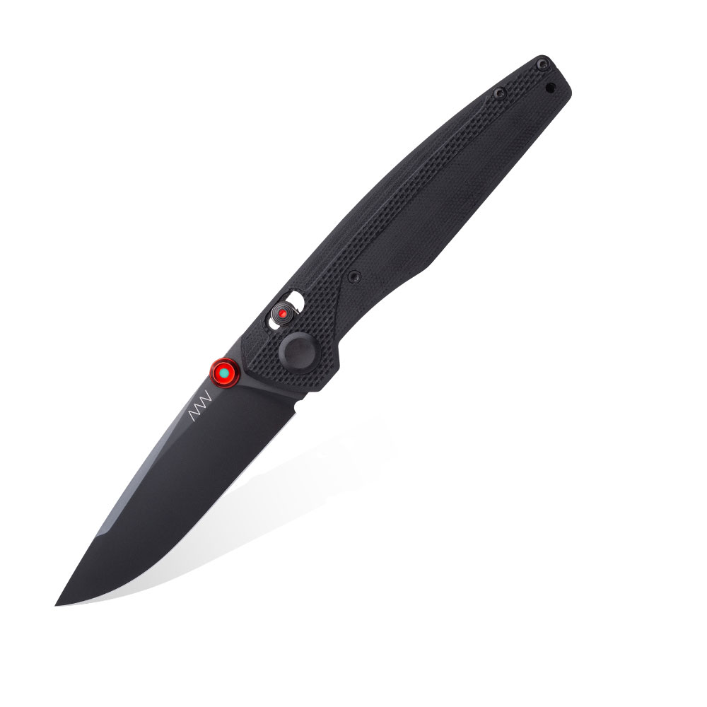 Nóż składany ANV Knives A200 ANVA200-001 Stal SLEIPNER DLC Czarny G10 Alock