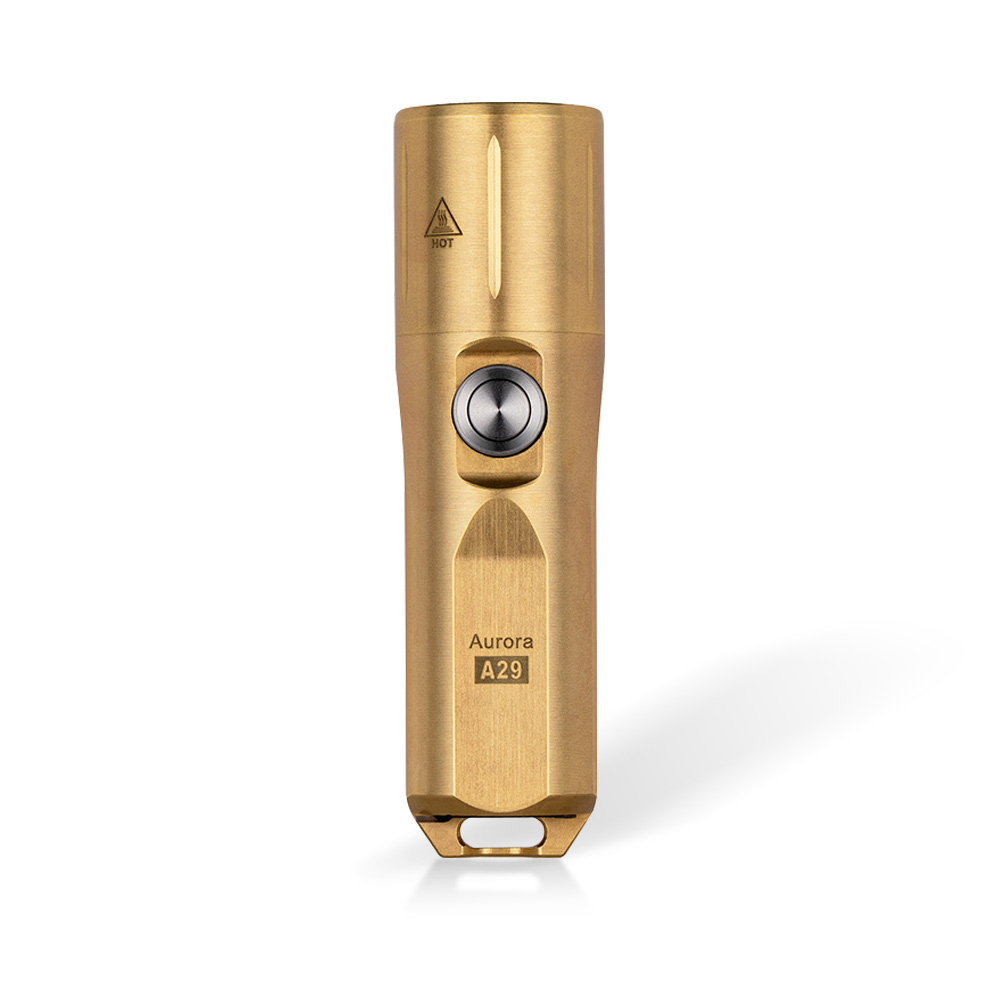 Latarka RovyVon Aurora A29 Brass Mosiądz 700 Lumenów