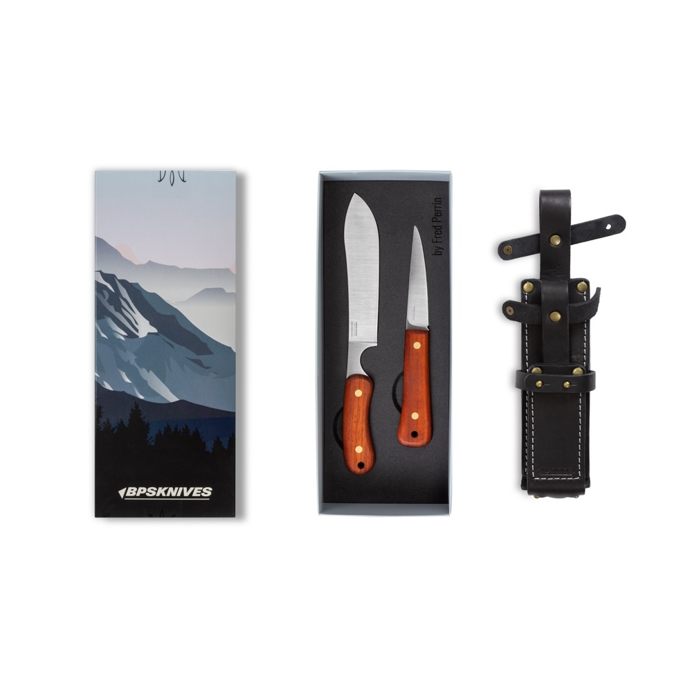 Zestaw Dwóch Noży Myśliwskich BPS Knives Hunter Set FB by Fred Perrin