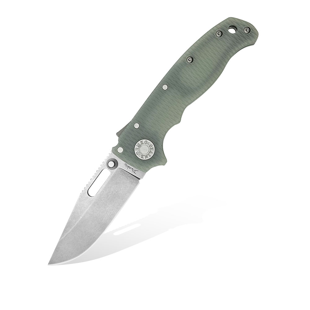 Nóż składany Demko Knives AD20.5 Clip Point S35VN Shark Lock Natural G10