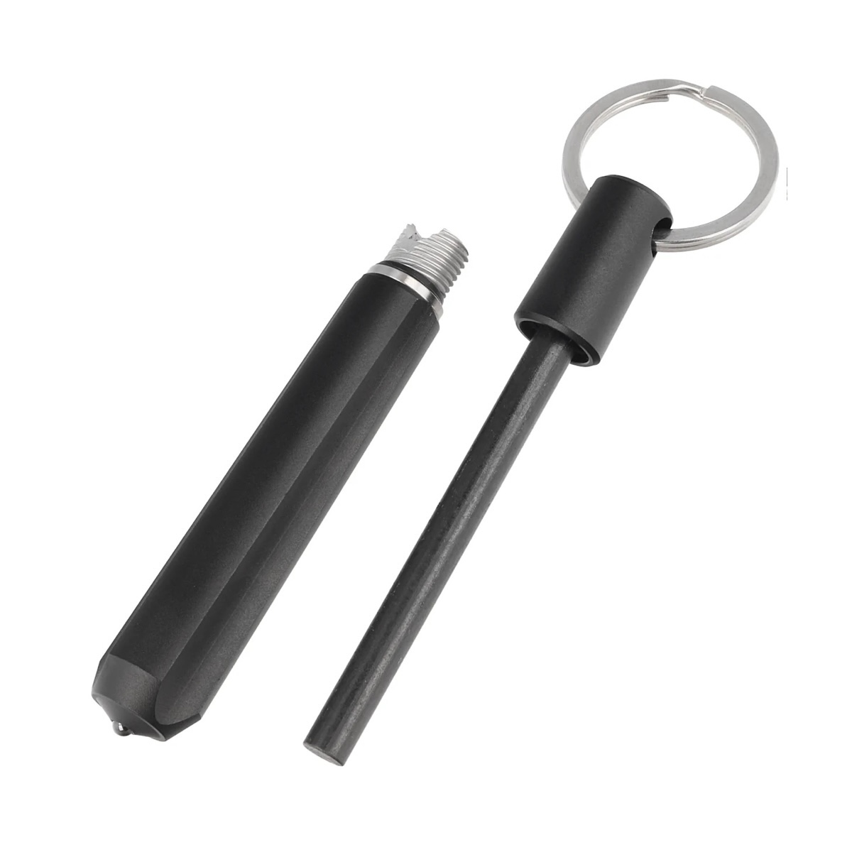 Zbijak Do Szyb z Krzesiwem Real Steel Glass Breaker Black by Ostap Hel F1300