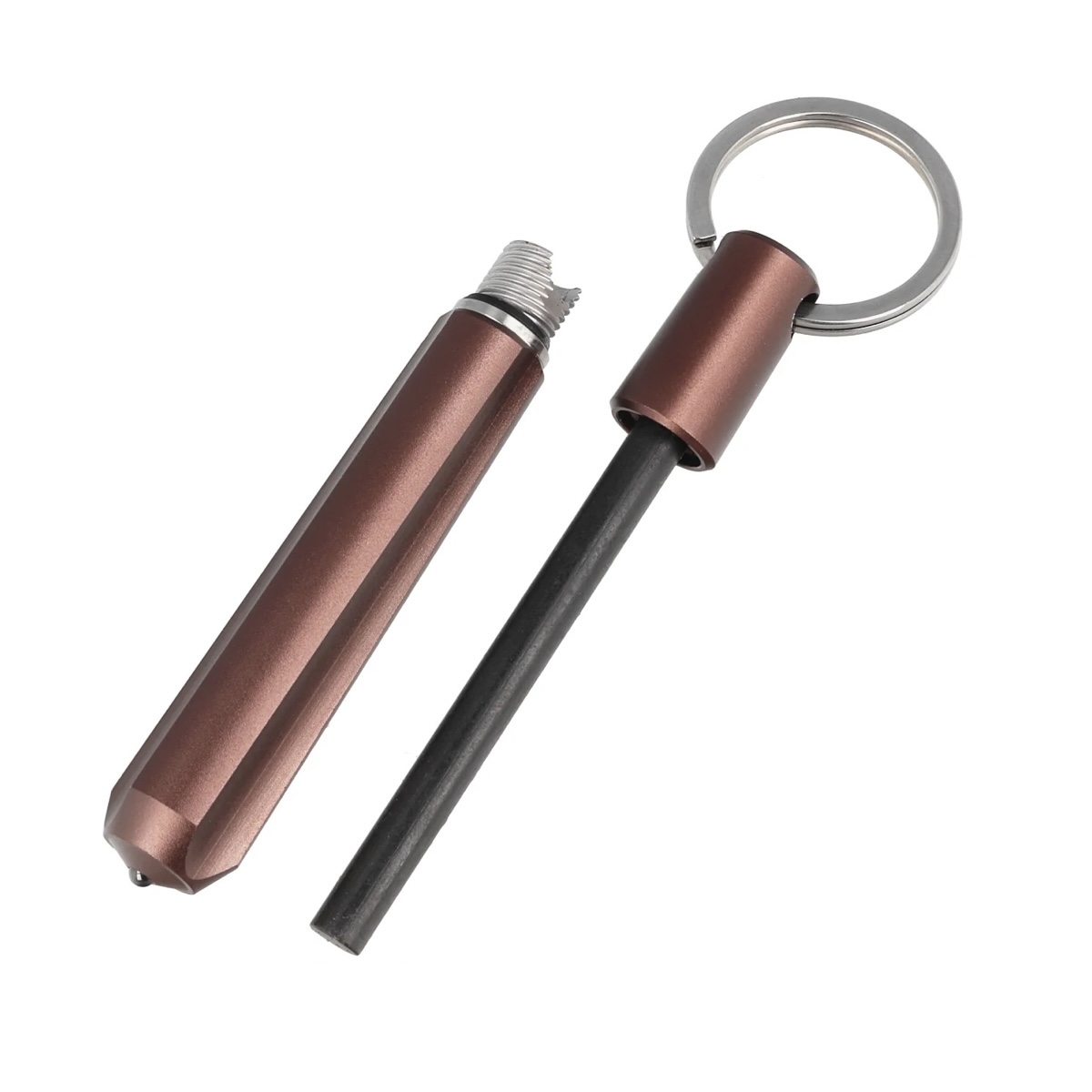 Zbijak Do Szyb z Krzesiwem Real Steel Glass Breaker Gold by Ostap Hel F1302