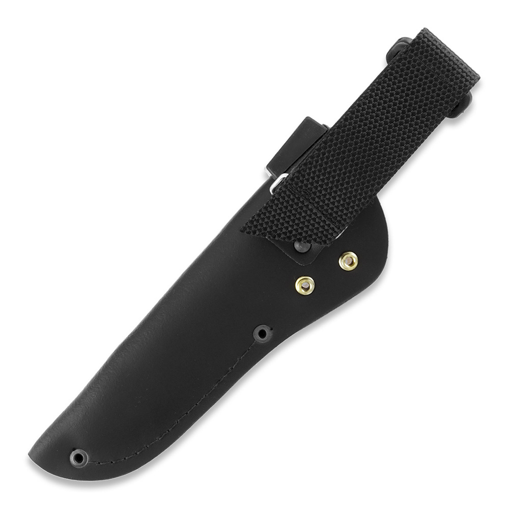 Pochwa Skórzana Peltonen Knives do Ranger Puukko Sissipuukko M07 FJP014 Czarna Dla Praworęcznych