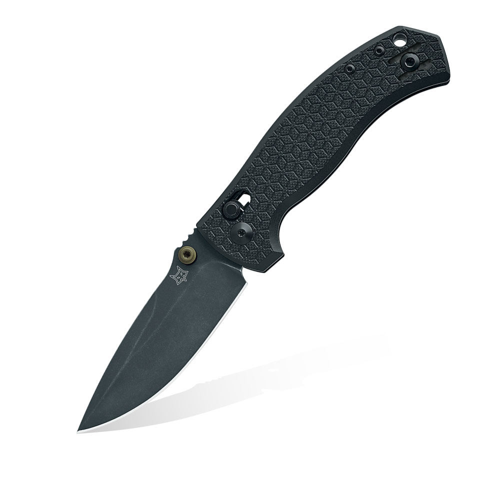 Nóż Składany Fox Knives Anzu FX-560 G10B Black PVD MagnaCut Black G10 by Les George