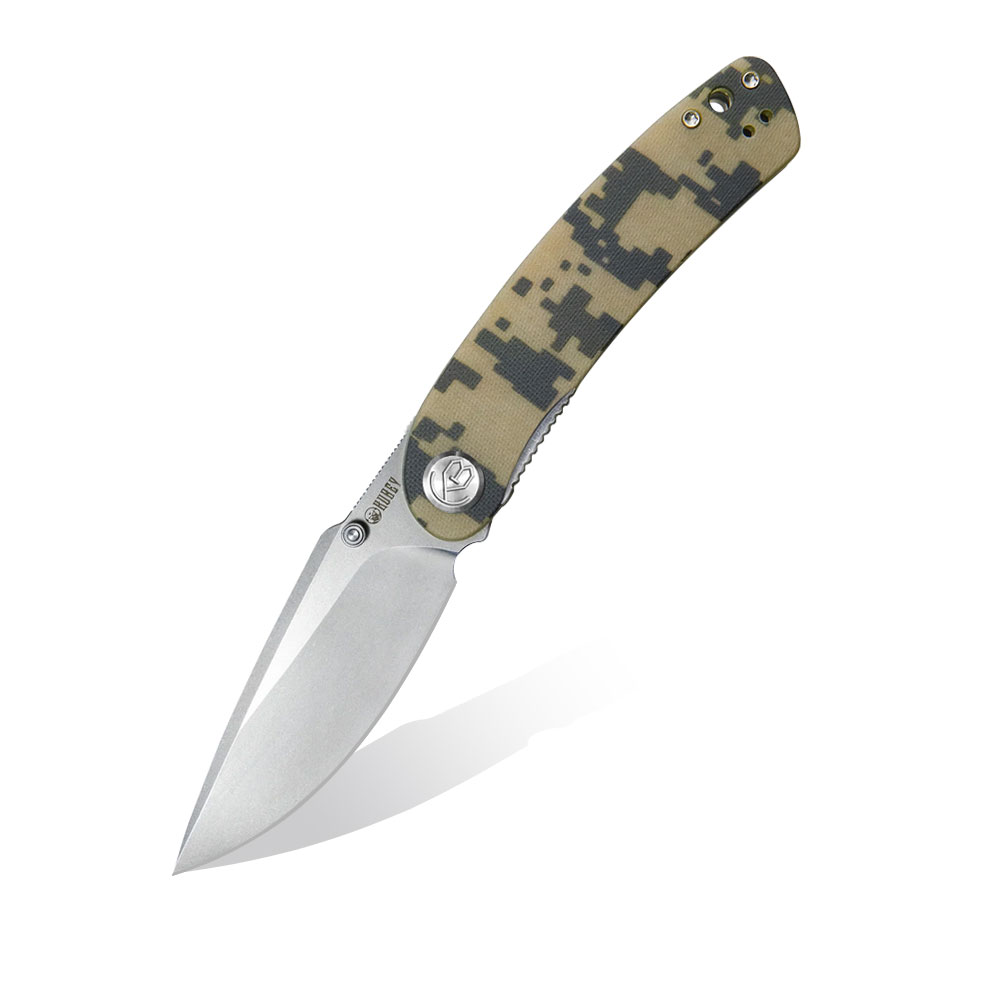 Nóż składany Kubey Momentum KU344D D2 Camo G10