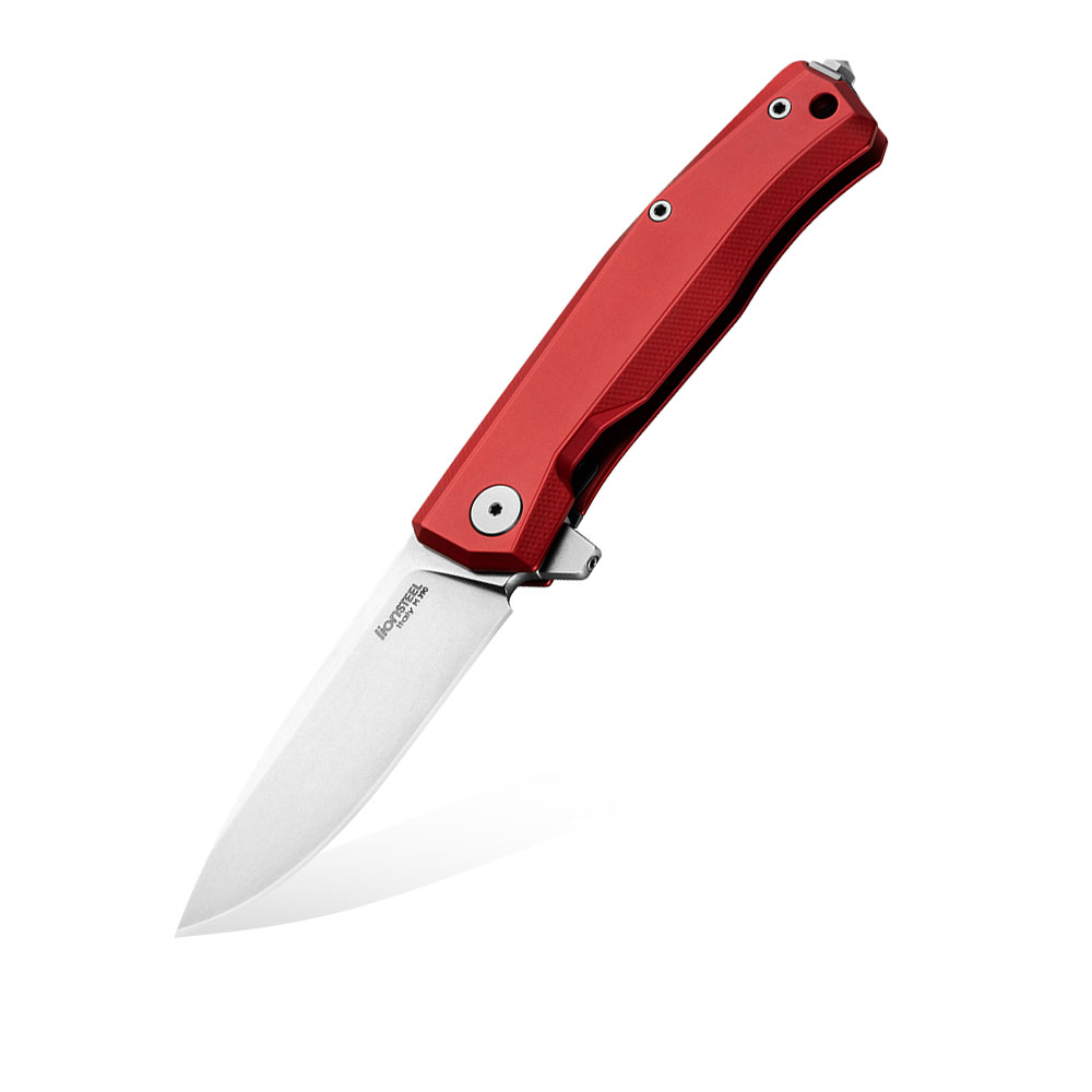 Nóż składany LionSTEEL MYTO MT01A RS Red Aluminium by Molletta