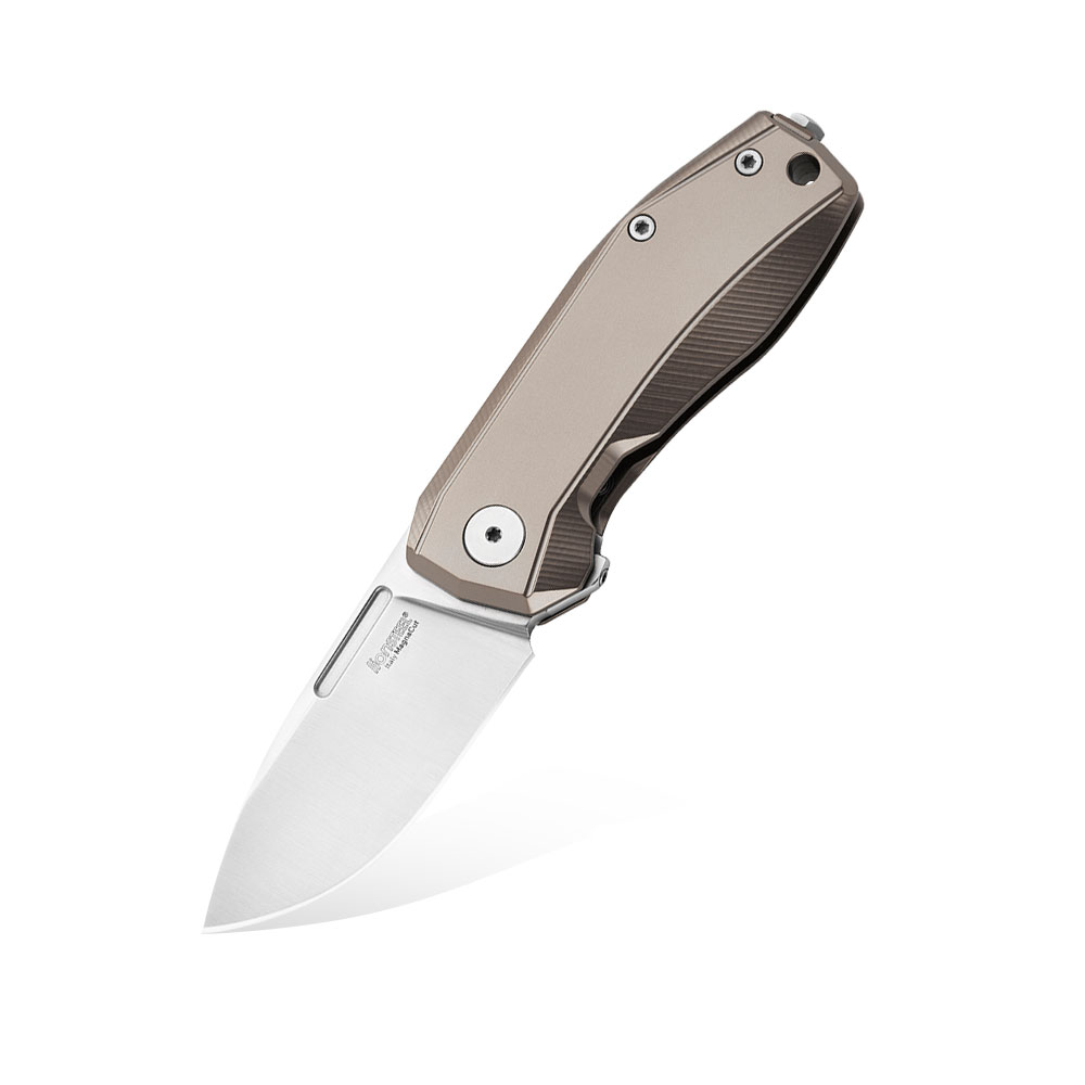 Nóż składany LionSTEEL NANO Bronze Titanium