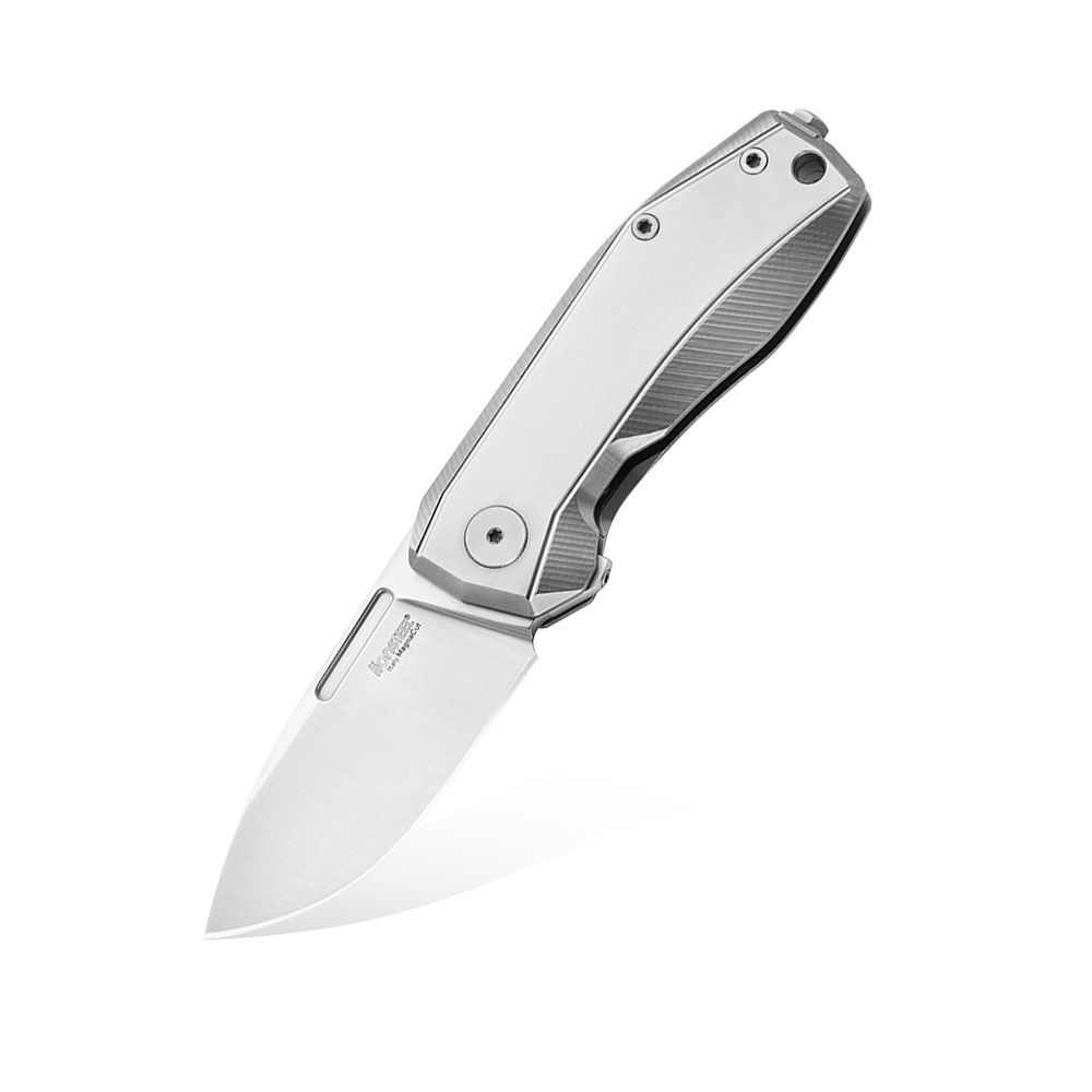 Nóż składany LionSTEEL NANO Grey Titanium