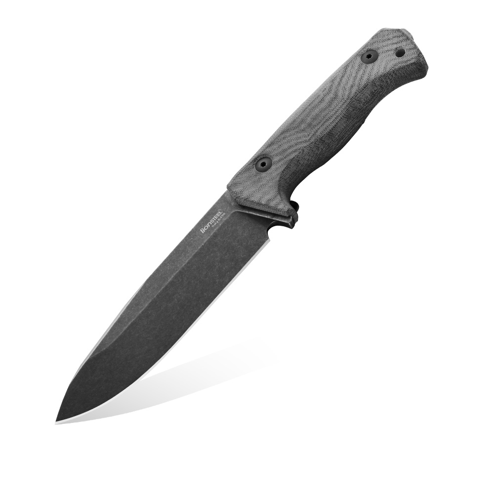 Nóż LionSTEEL T6B Black Canvas Old Black K490 by Molletta