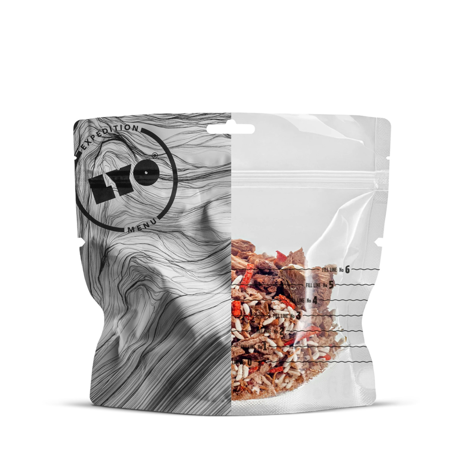 Lyofood Kuczak w Pięciu Smakach z Warzywami, Grzybami i Ryżem 370 g Żywność Liofilizowana