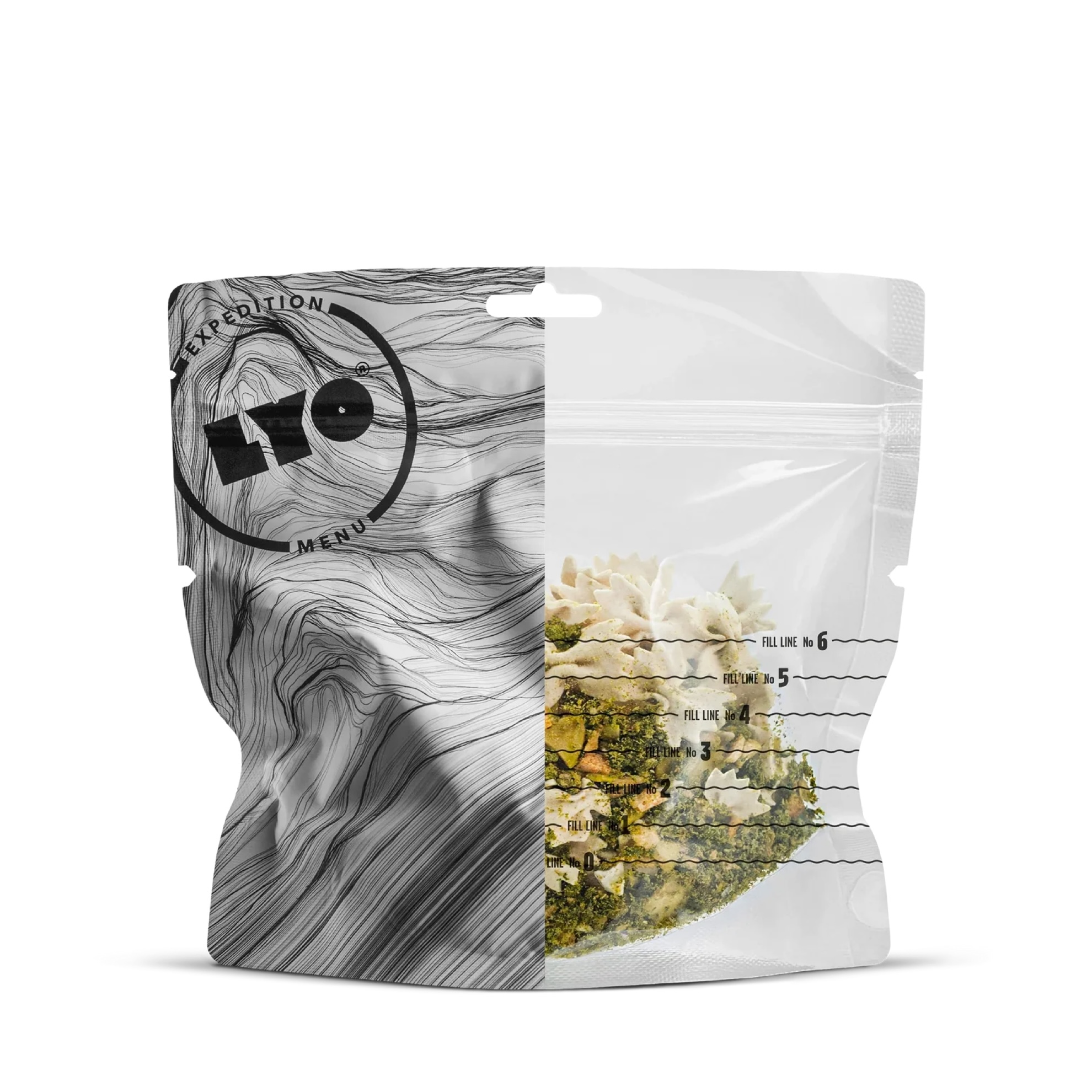 Lyofood Makaron Farfalle ze Szpinakiem i Gorgonzolą 370 g Żywność Liofilizowana