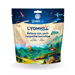 Lyommy Makaron orzo z pesto i wegańskim kurczakiem 350 g