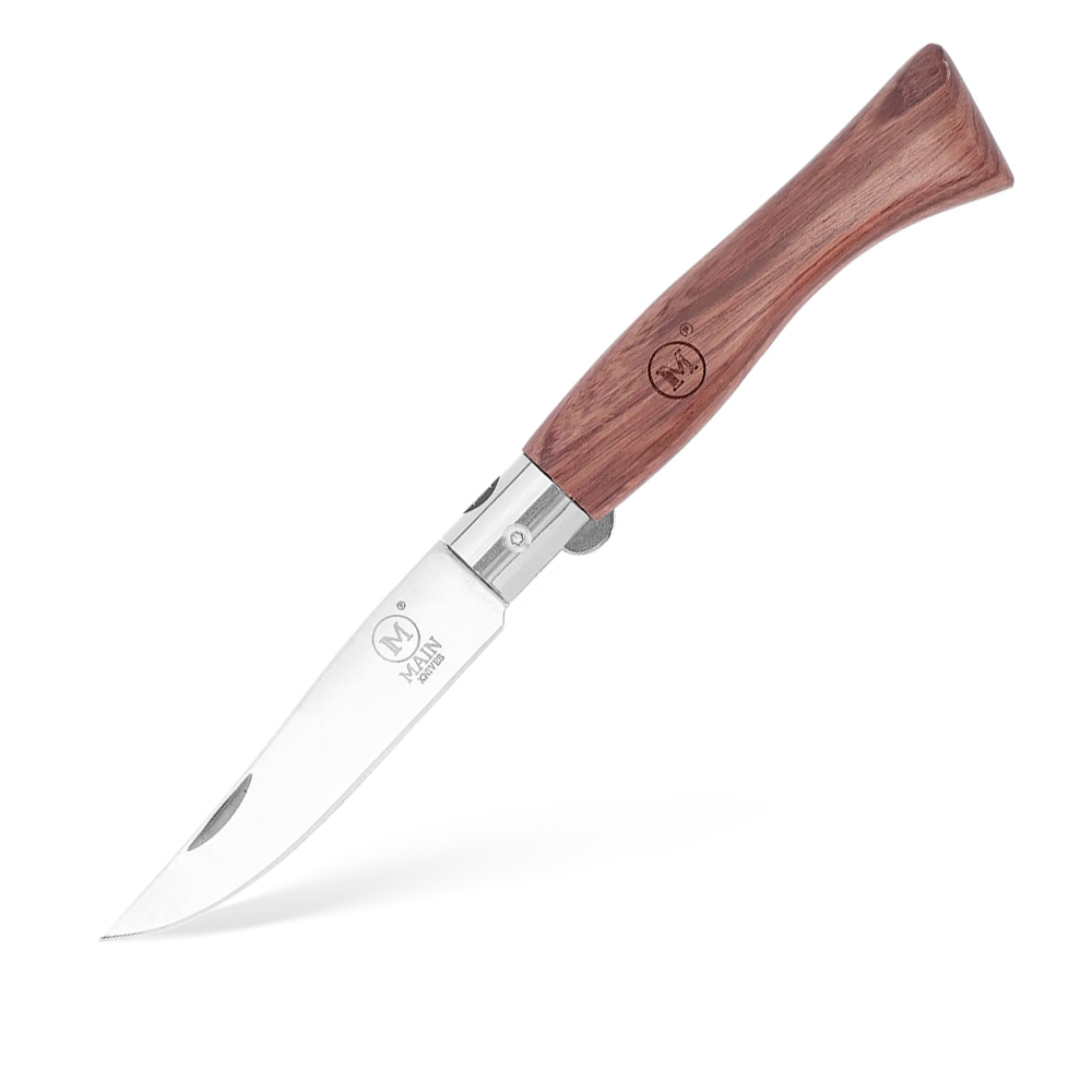 Nóż Składany MAIN Knives Italian Line 10004 Trailing Point 440A Bubinga Wood