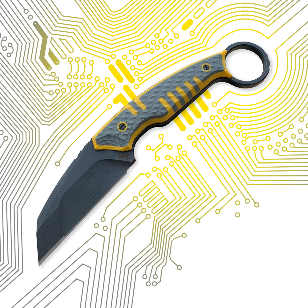 Nóż MK Knives & Tools Claw "Integrated Circuit" | Vanadis 4 Extra | PVD