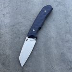 Nóż MK Knives & Tools Flin "Expedition" Bead Blasted M390 Blue Canyon Richlite Gunmetal Grey Kydex Kydex - obrazek 3