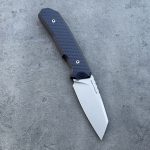 Nóż MK Knives & Tools Flin "Expedition" Bead Blasted M390 Blue Canyon Richlite Gunmetal Grey Kydex Kydex - obrazek 4