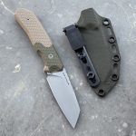Nóż MK Knives & Tools Flin "Expedition" Bead Blasted M390 Tan G10 / OD Green Inserts OD Green Kydex - obrazek 2