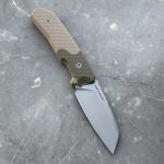 Nóż MK Knives & Tools Flin "Expedition" Bead Blasted M390 Tan G10 / OD Green Inserts OD Green Kydex - obrazek 7