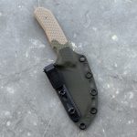 Nóż MK Knives & Tools Flin "Expedition" Bead Blasted M390 Tan G10 / OD Green Inserts OD Green Kydex - obrazek 5