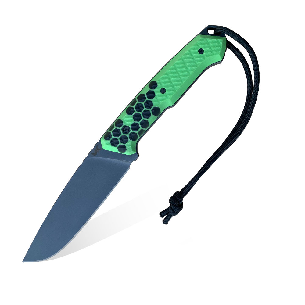 Nóż MK Knives & Tools Nomad "Honeycomb & Bright Green"