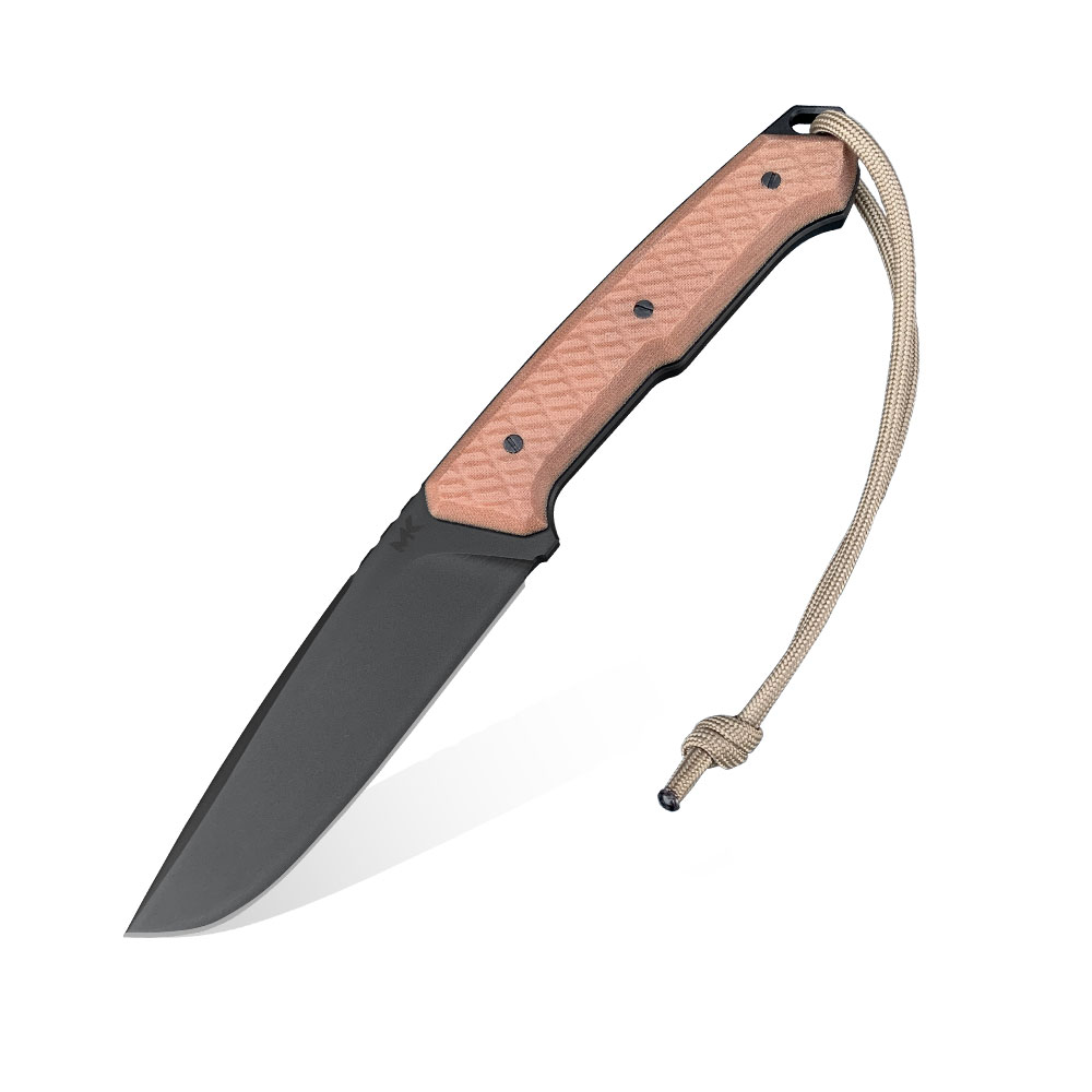 MK Knives & Tools - NOMAND MK-01-0016-01 Nóż MK Knives & Tools Nomad | Elmax | DLC | Brown Micarta - obrazek 1