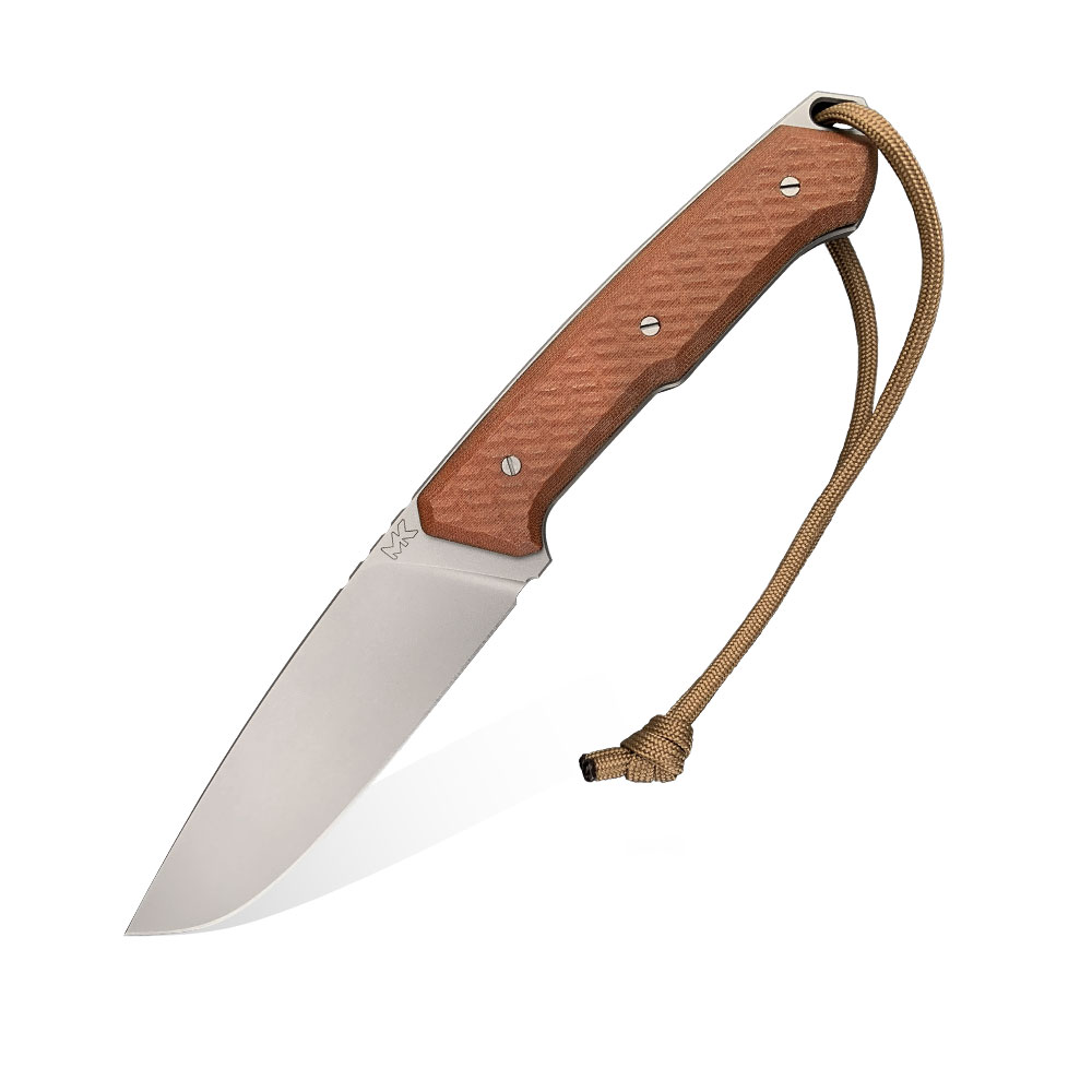 Nóż MK Knives & Tools Nomad "Real Brown" | Elmax | Brown Micarta