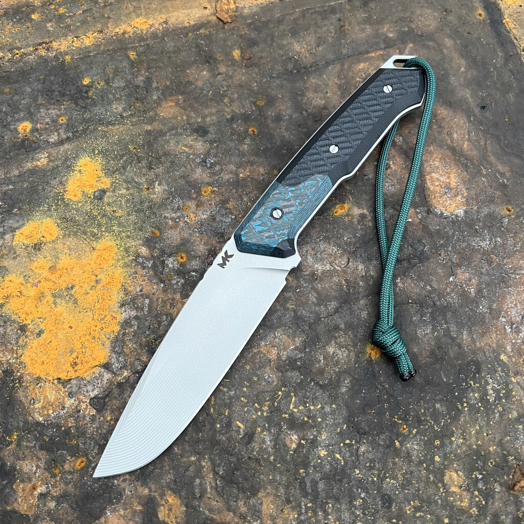 Nóż MK Knives & Tools Nomad "FuturePunk" | Vanax | Arctic Storm FatCarbon