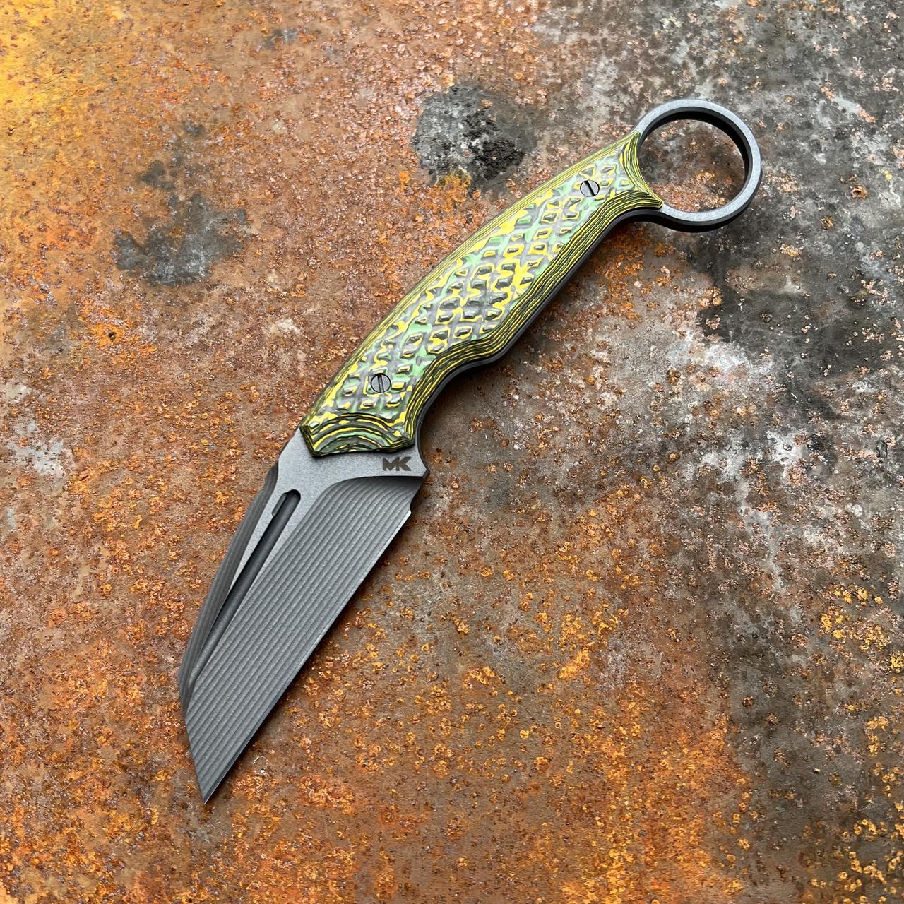 MK KnivesTools Claw Toxic Storm MK-050014 V4E Fat Carbon 01 Nóż MK Knives & Tools Claw "Toxic Storm" - obrazek 1